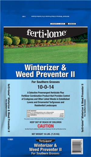 ferti-lome Winterizer & Weed Preventer II With Dimension