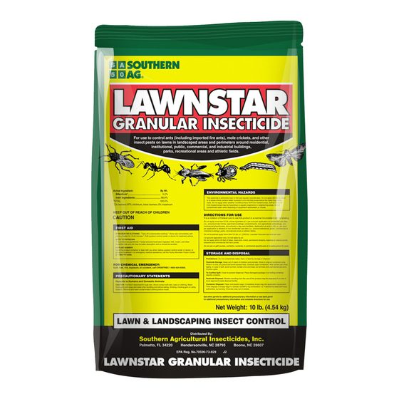 Southern Ag Lawnstar Bifenthrin GR Insecticide