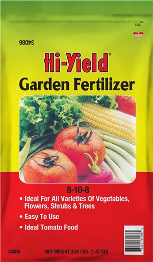 Hi-Yield Garden Fertilizer 8-10-8