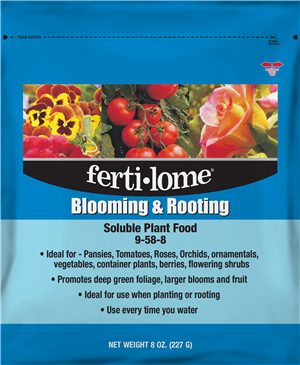 ferti-lome Blooming & Rooting Soluble Plant Food 9-58-8