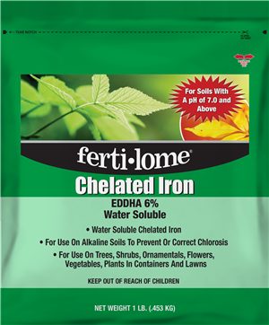 ferti-lome Chelated Iron EDDHA 6% Water Soluble