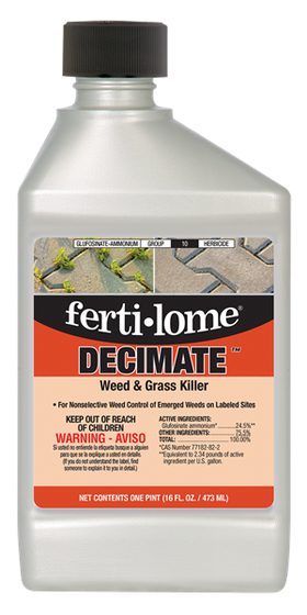 ferti-lome DECIMATE Weed & Grass Killer