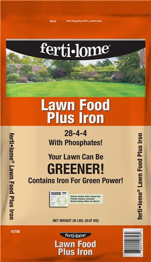 ferti-lome Lawn Food Plus Iron 28-4-4