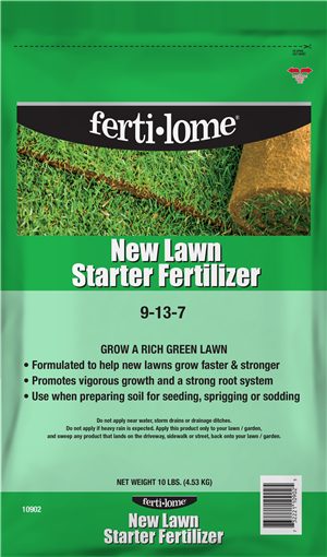 ferti-lome New Lawn Starter Fertilizer 9-13-7